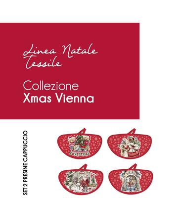 SET PRESINA 2PZ CAPUCCIO  XMAS VIENNA Tellini S.R.L. Veleprodajna odjeća